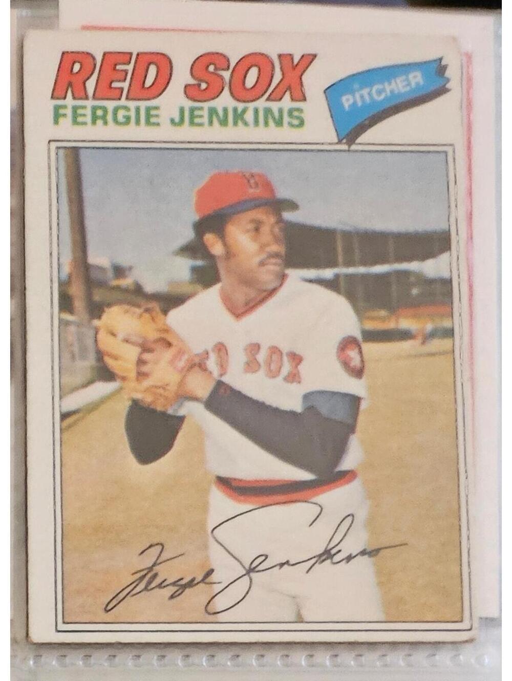 Fergie Jenkins - HOF - #250 - 1976 Topps - as is - Texas Rangers